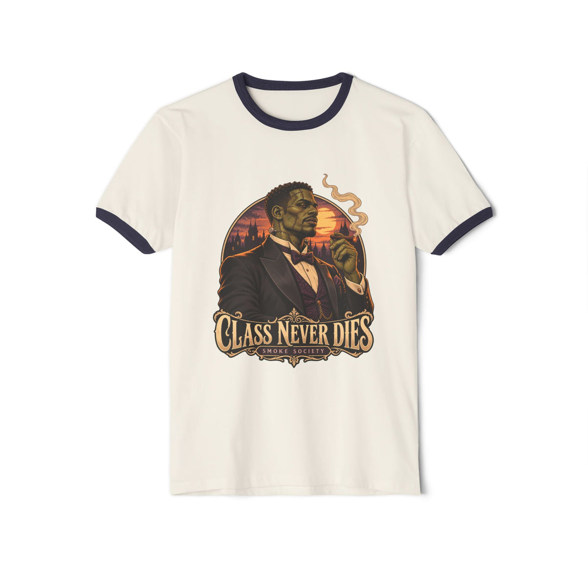 Monster 'Class Never Dies' Ringer Tee