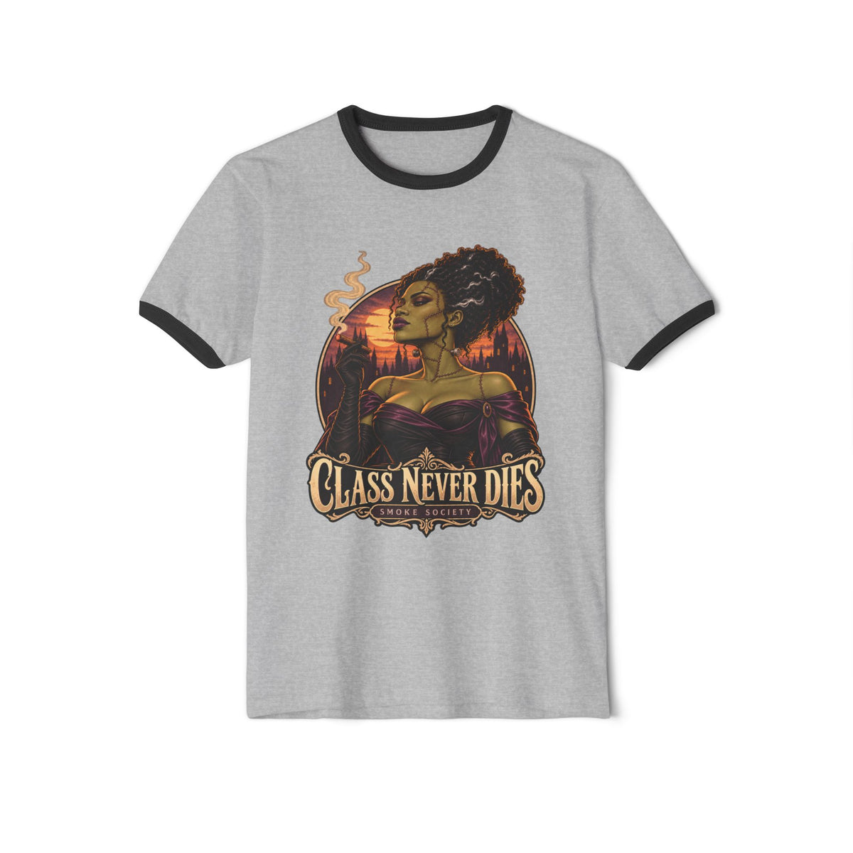 Monster ‘Class Never Dies’ Ringer T-Shirt
