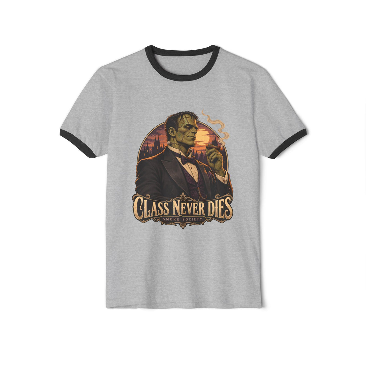 Monster ‘Class Never Dies’ Ringer T-Shirt
