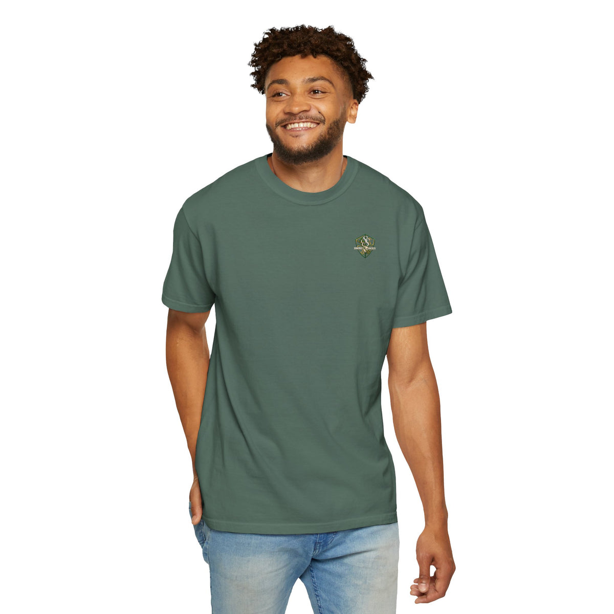 Palm Tree Monogram Graphic T-Shirt