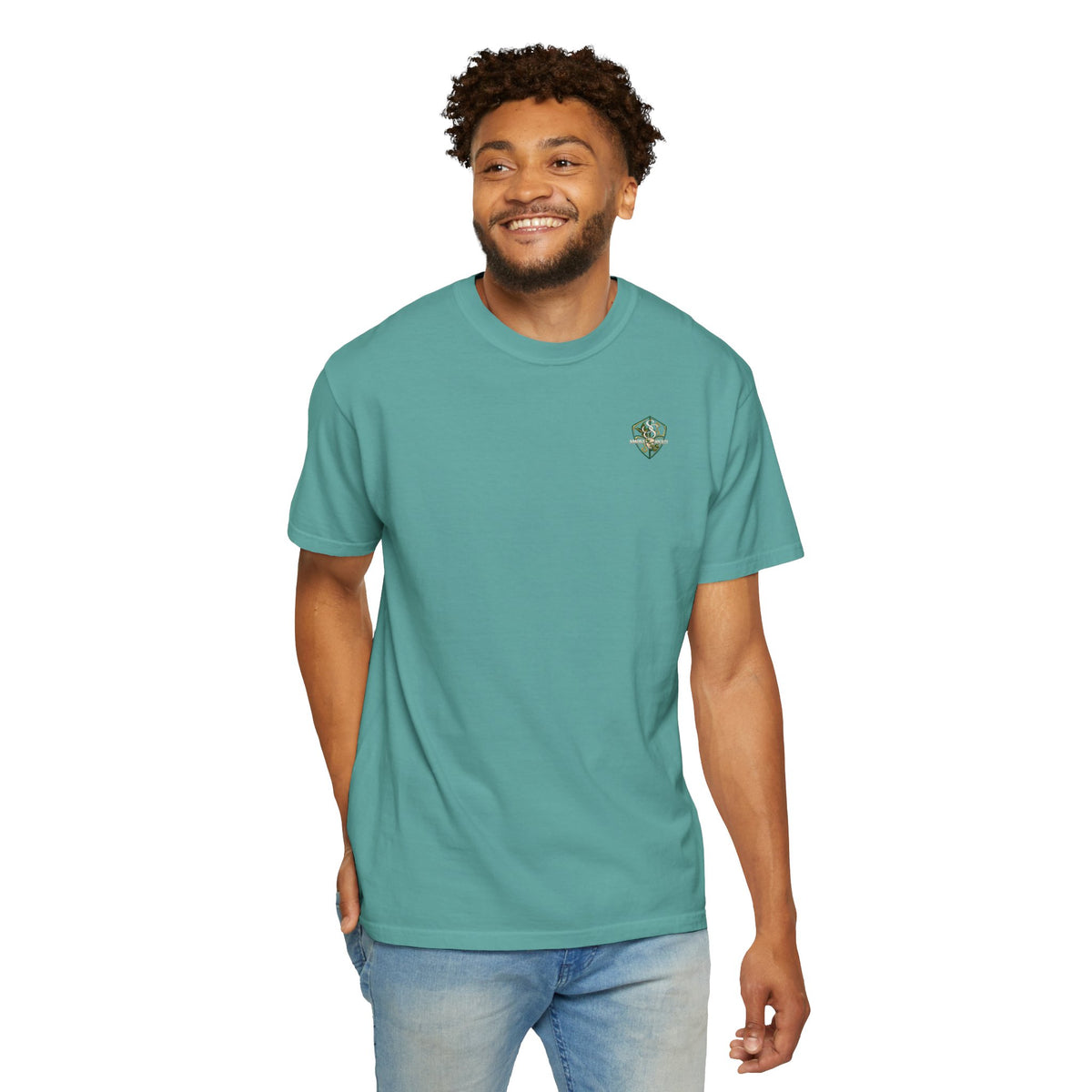 Palm Tree Monogram Graphic T-Shirt