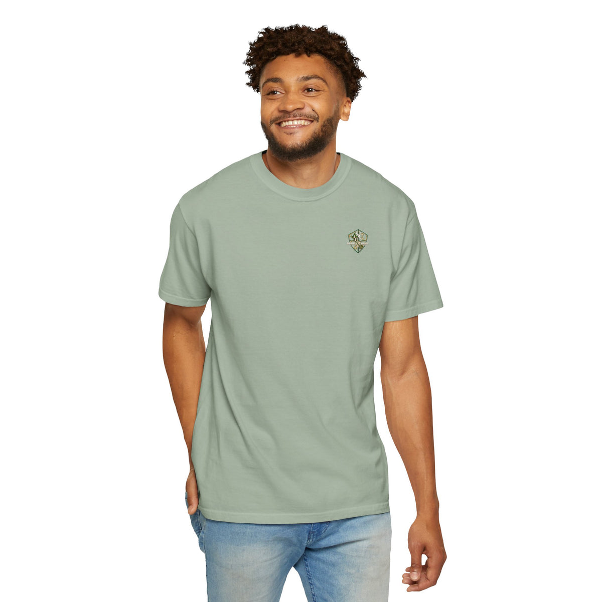 Palm Tree Monogram Graphic T-Shirt