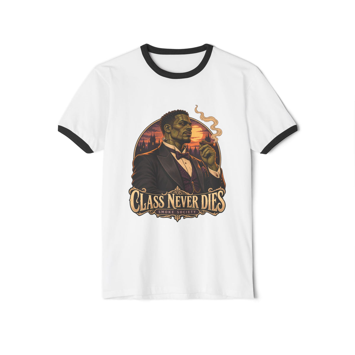 Monster 'Class Never Dies' Ringer Tee
