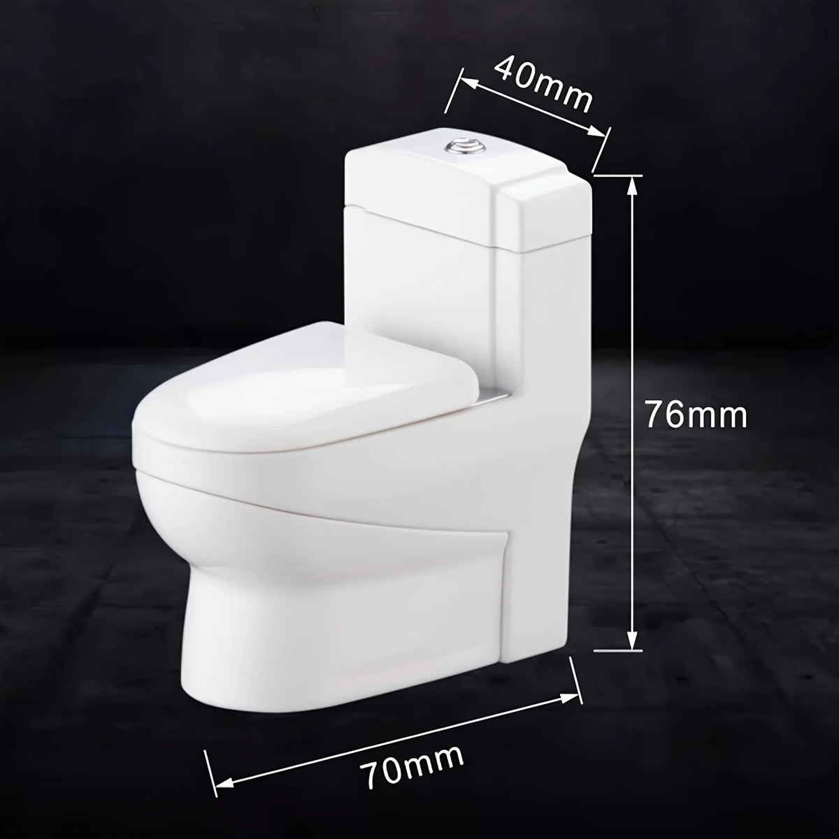 Mini Portable Toilet Small Pendant Inflatable Lighter Open Flame YM073 Fashionable Pendant Retro Small Grinding Wheel Ignition
