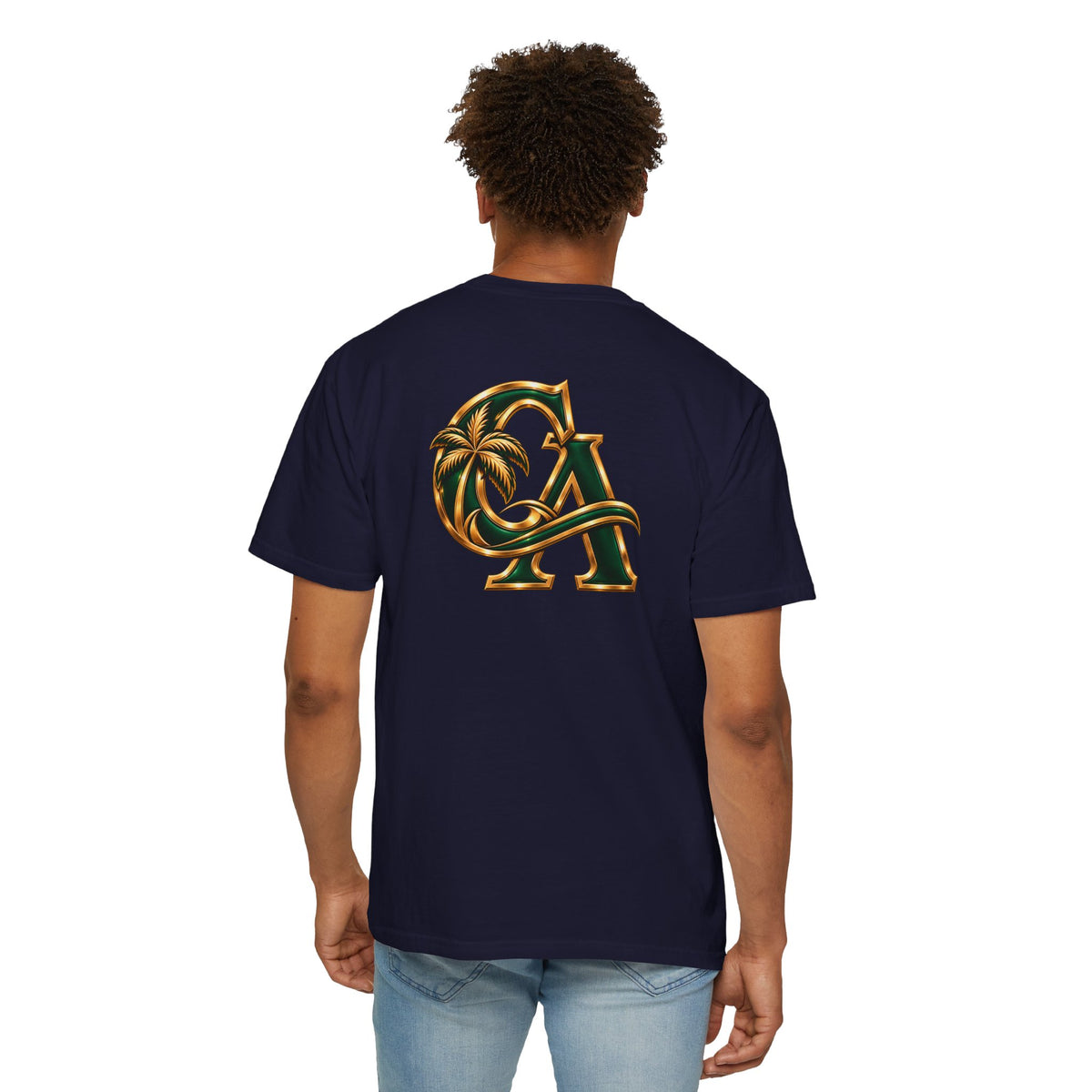 Palm Tree Monogram Graphic T-Shirt